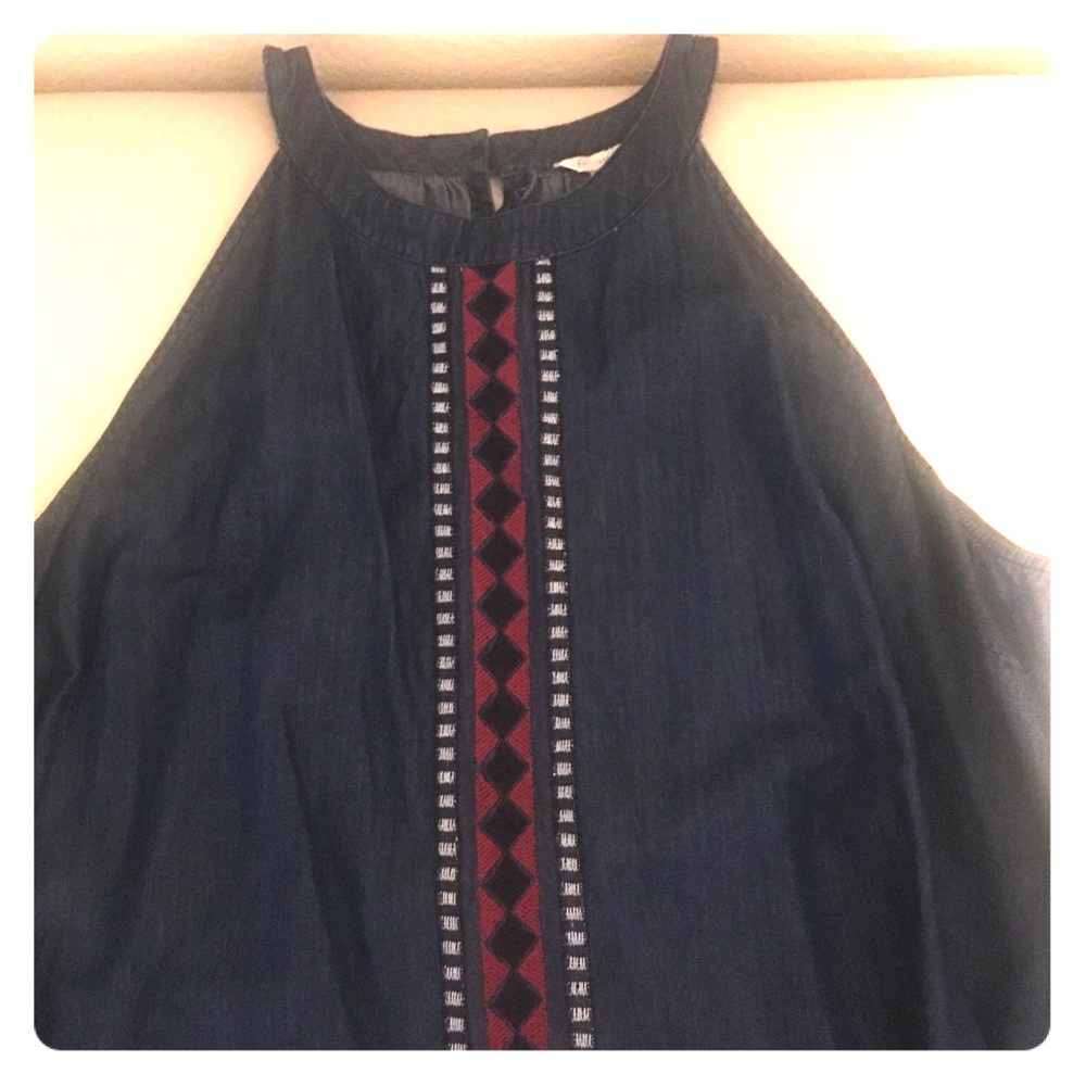 High neck summer top